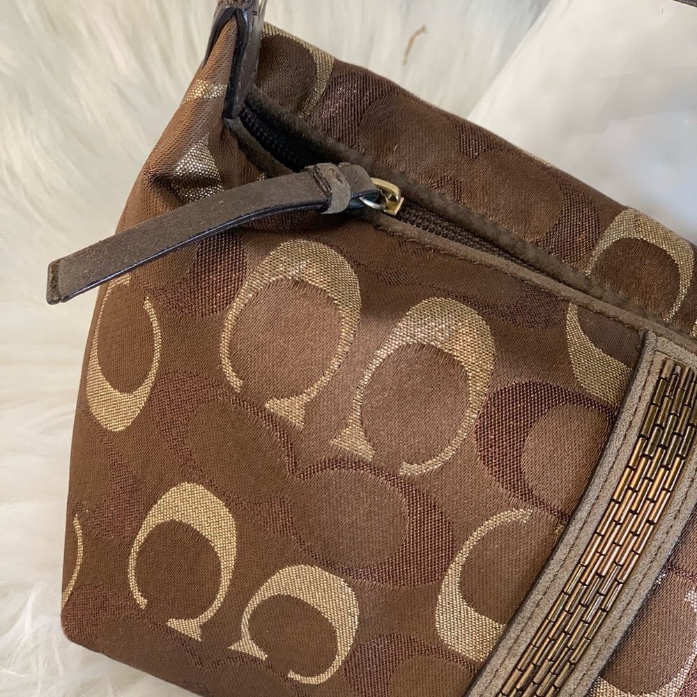 Vintage LMT EDITION Coach Signature Mini  Shoulder Bag & Keychain Card Holder - Picture 3 of 15